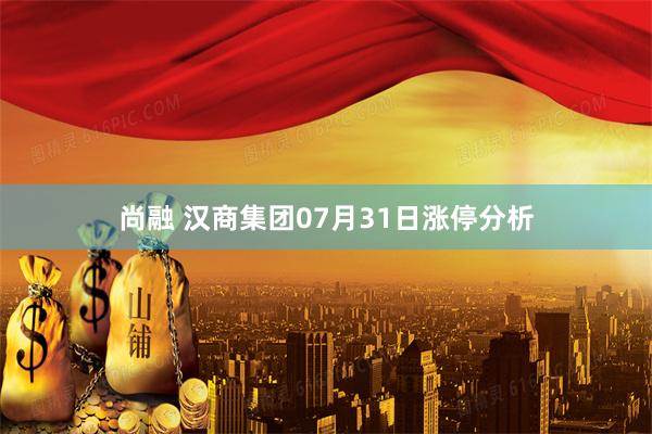 尚融 汉商集团07月31日涨停分析